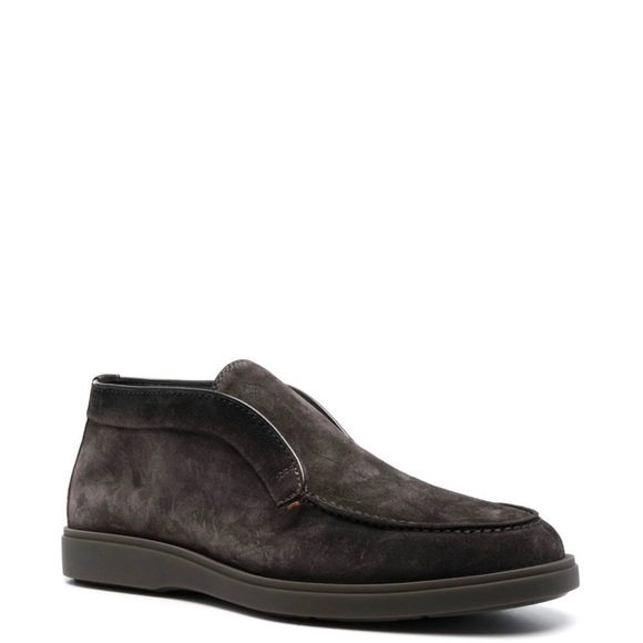 Santoni Slip On Suede ankle boots - Picture 5 of 9